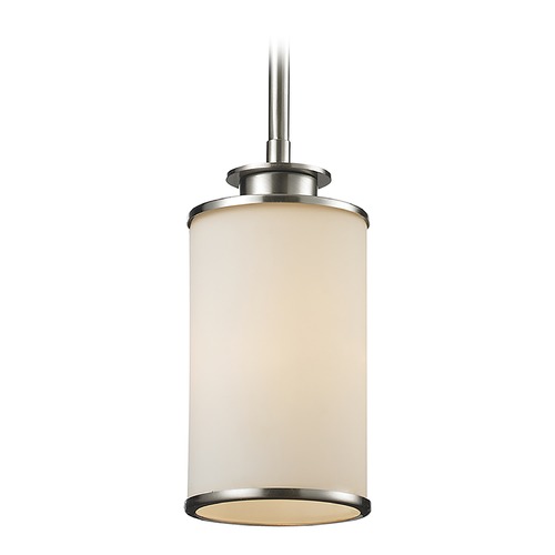 Z-Lite Savannah Brushed Nickel Mini Pendant by Z-Lite 412MP