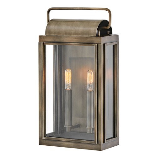 Sag Harbor Medium Wall Lantern in Burnished Bronze by Hinkley Lighting