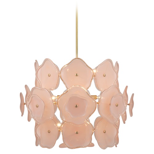 Kate Spade New York Leighton Chandelier in Brass by Visual Comfort Signature