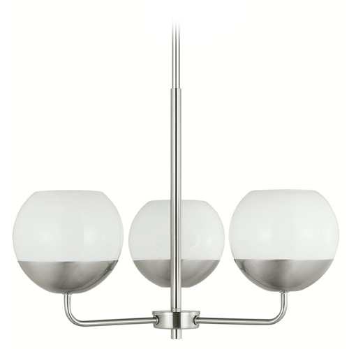 Visual Comfort Studio Collection Alvin Brushed Nickel Chandelier