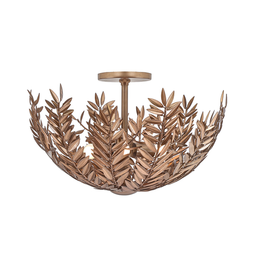 Jalore 3-Light 22-Inch Semi-Flush in Bronze by Eurofase Lighting
