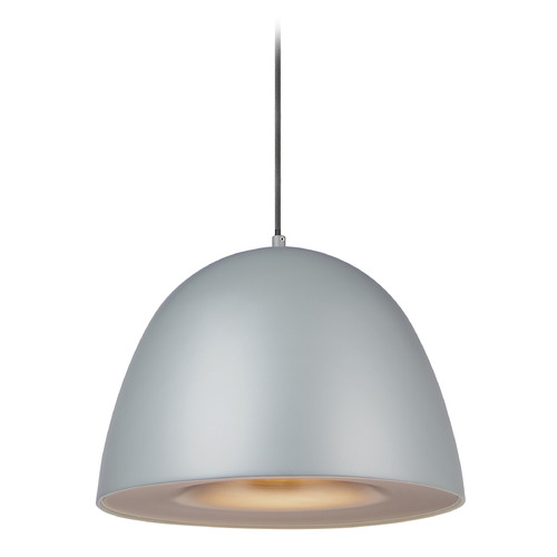 ET2 Lighting Et2 Fungo Dark Gray & Coffee LED Pendant Light with Bowl / Dome Shade E24914-DGCOF