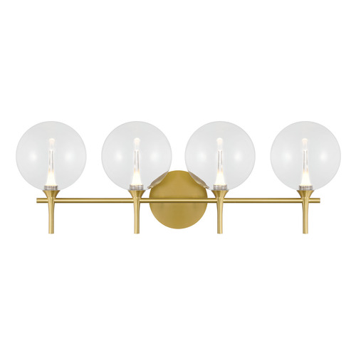 Lissa 4-Light LED Vanity Light in Gold by Eurofase Lighting