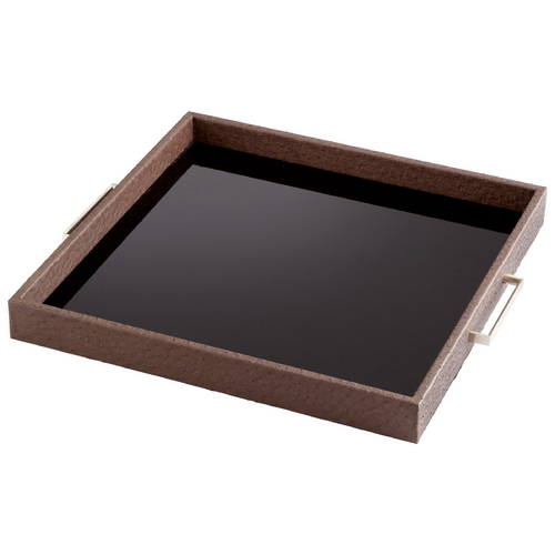 Cyan Design Chelsea Brown Tray by Cyan Design 6007