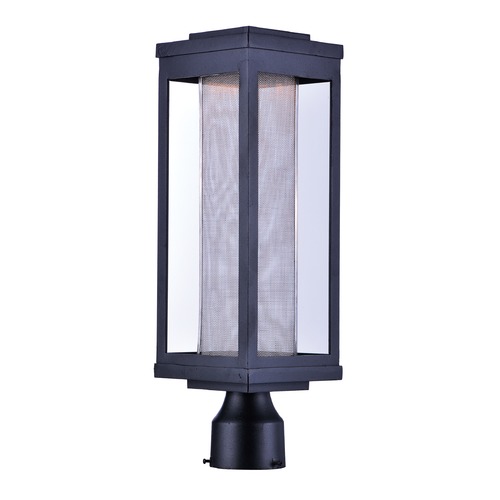 Maxim Lighting Salon LED Black LED Post Light by Maxim Lighting 55900MSCBK