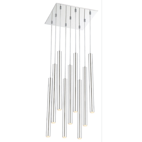 Forest Chrome LED Multi-Light Pendant by Z-Lite