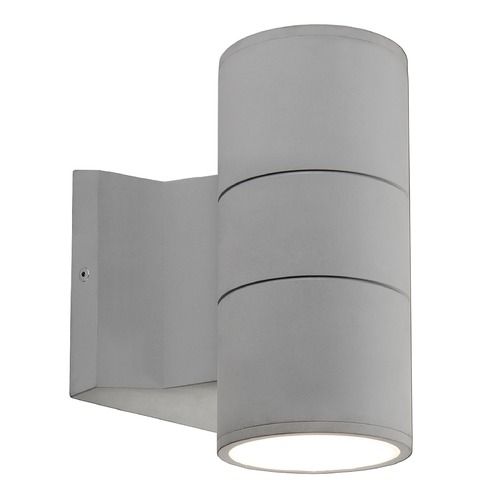 Kuzco Lighting Modern Grey LED Outdoor Wall Light 3000K 1560LM by Kuzco Lighting EW3207-GY