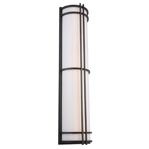 Modern Forms by WAC Lighting Skyscraper Bronze LED Outdoor Wall Light by Modern Forms WS-W68637-BZ