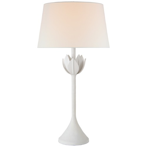 Visual Comfort Signature Collection Julie Neill Alberto Table Lamp in Plaster White by Visual Comfort Signature JN3002PWL