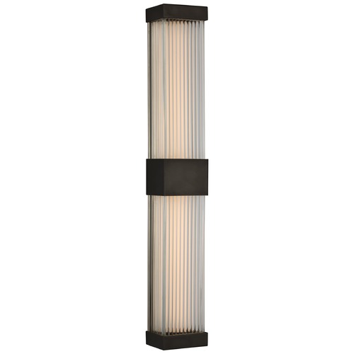Visual Comfort Signature Collection Chapman & Myers Vance 24-Inch Sconce in Bronze by Visual Comfort Signature CHD2735BZCG
