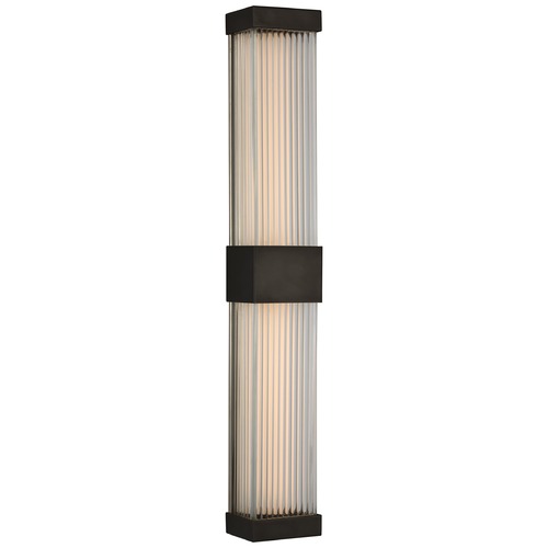 Chapman & Myers Vance 24-Inch Sconce in Bronze by Visual Comfort Signature