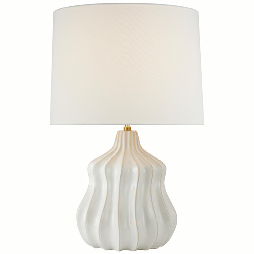 Visual Comfort Signature Collection Champalimaud Ebb Table Lamp in Ivory by Visual Comfort Signature CD3603WIV-L