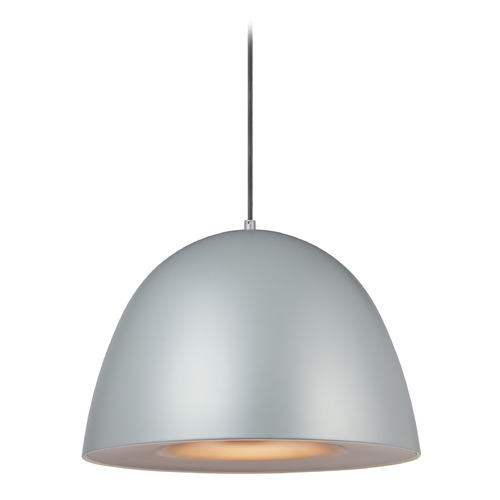 ET2 Lighting Et2 Fungo Dark Gray & Coffee LED Pendant Light with Bowl / Dome Shade E24916-DGCOF