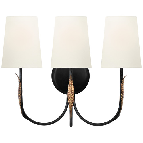 Rivers Aged Iron Linear Chandelier