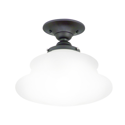 Hudson Valley Lighting Petersburg Semi-Flush Mount in Old Bronze by Hudson Valley Lighting 3412F-OB