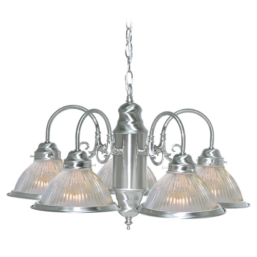 Nuvo Lighting Brushed Nickel Chandelier by Nuvo Lighting SF76/444