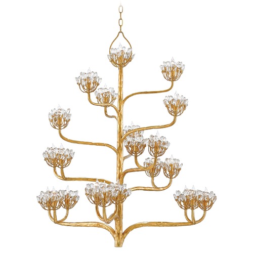 Currey and Company Lighting Agave Americana in Dark Contemporary Gold Leaf by Currey & Company 9000-0157