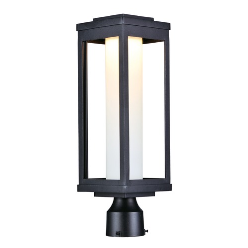 Salon LED Black LED Post Light by Maxim Lighting