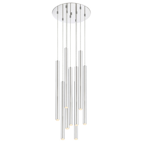 Forest Chrome LED Multi-Light Pendant by Z-Lite