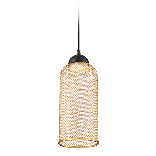 Eurofase Lighting Kenmore 6-Inch Wide LED Pendant in Gold by Eurofase Lighting 35943-026