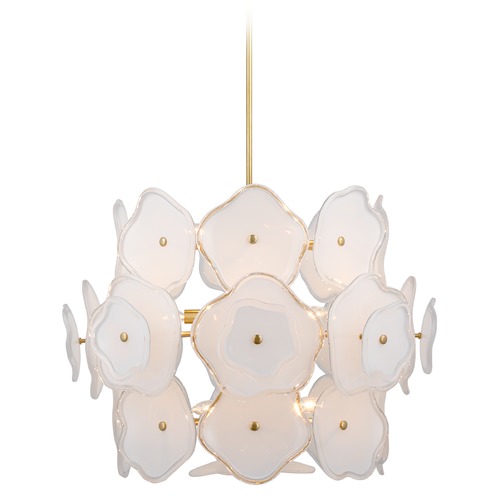 Kate Spade New York Leighton Chandelier in Brass by Visual Comfort Signature