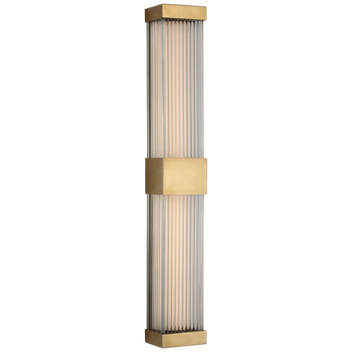 Chapman & Myers Vance 24-Inch Sconce in Brass by Visual Comfort Signature
