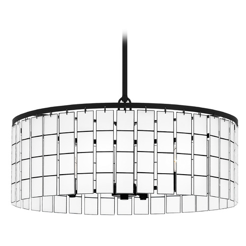 Quoizel Lighting Seigler 22-Inch Pendant in Matte Black by Quoizel Lighting SGL2822MBK