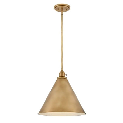 Hinkley Arti Medium Pendant in Heritage Brass by Hinkley Lighting 3694HB