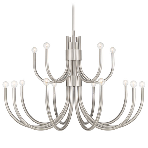 Savoy House Lighting Sorrento Satin Nickel Chandelier