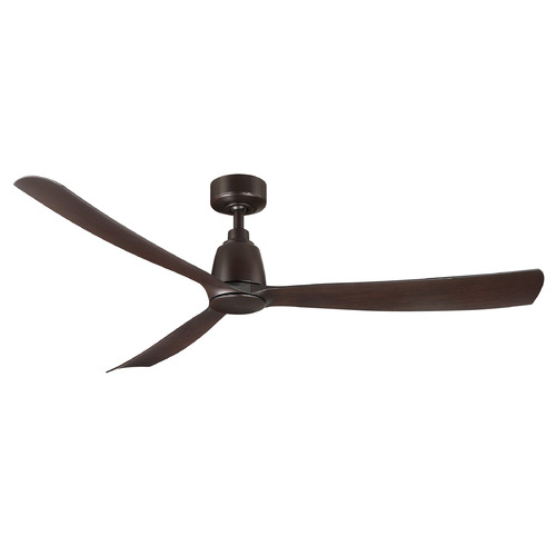 Fanimation Fans Fanimation Fans Kute 60 Dark Bronze Ceiling Fan Without Light FPD8560DZ