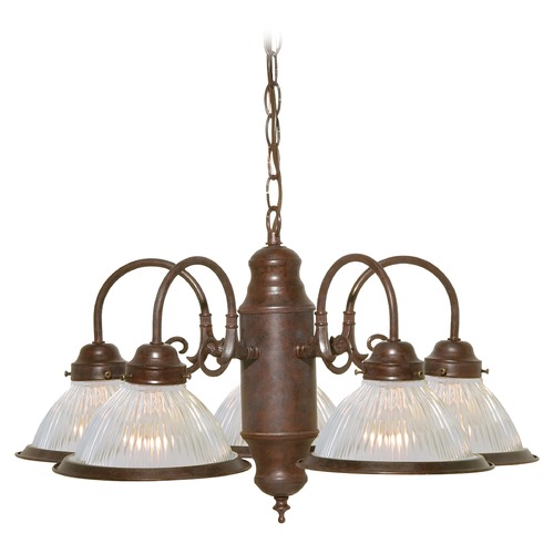 Old Bronze Chandelier by Nuvo Lighting