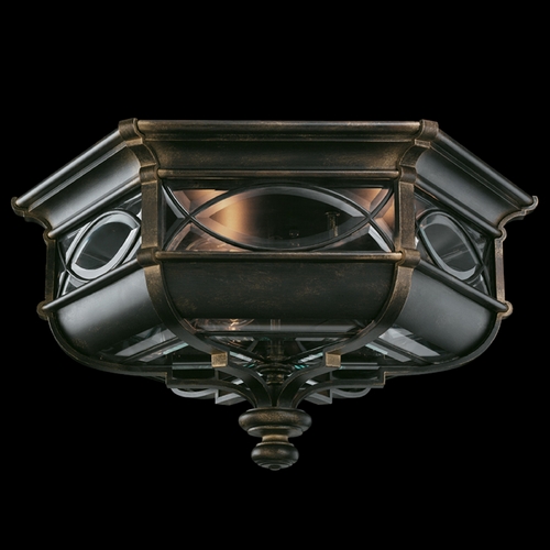 Fine Art Lamps Fine Art Lamps Warwickshire Dark Wrought Iron Patina Flush Mount 611682ST