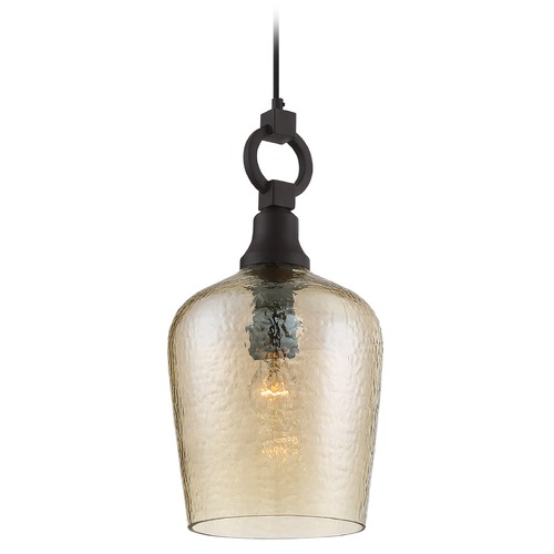 Kendrick Western Bronze Mini Pendant by Quoizel Lighting