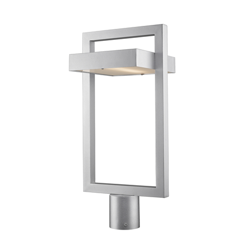 Luttrel Silver LED Post Light by Z-Lite