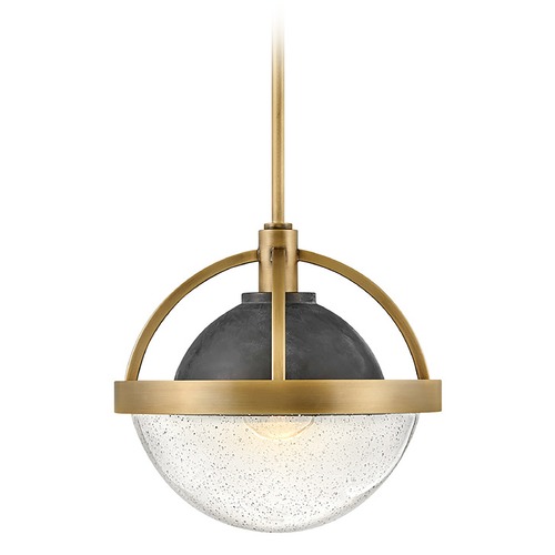 Watson Pendant in Heritage Brass & Slate Bronze by Hinkley Lighting