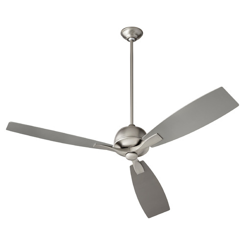 Oxygen Juno 60-Inch Ceiling Fan in Satin Nickel by Oxygen Lighting 3-109-24