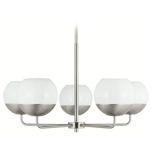 Visual Comfort Studio Collection Alvin Brushed Nickel Chandelier