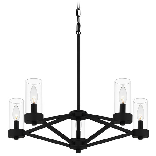 Quoizel Lighting Villa Chandelier in Earth Black by Quoizel Lighting VIA5024EK