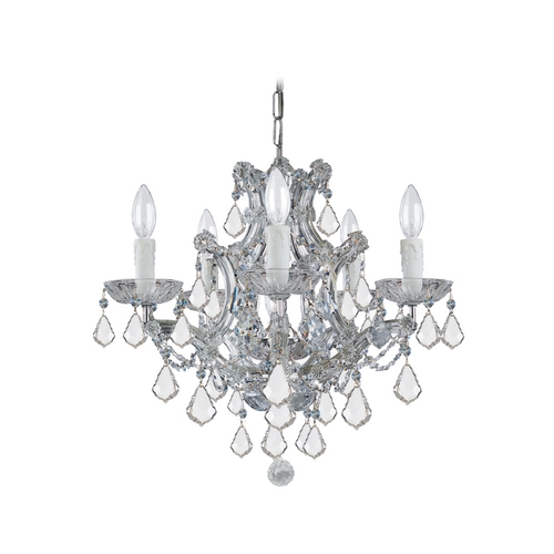 Maria Theresa Crystal Chandelier in Polished Chrome by Crystorama Lighting
