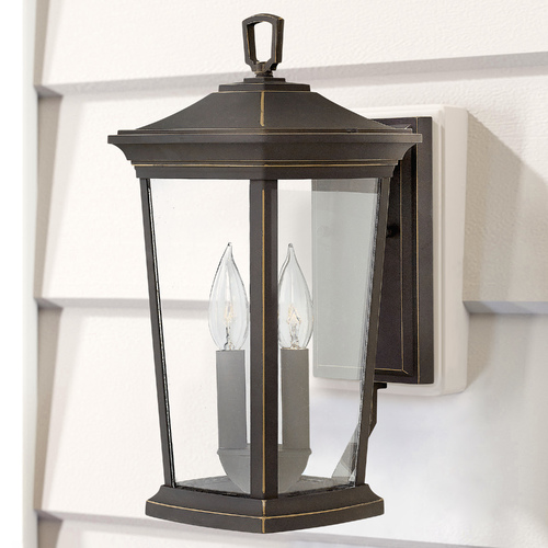 Bromley 15.50-Inch Oil Rubbed Bronze Outdoor Wall Light by Hinkley Lighting