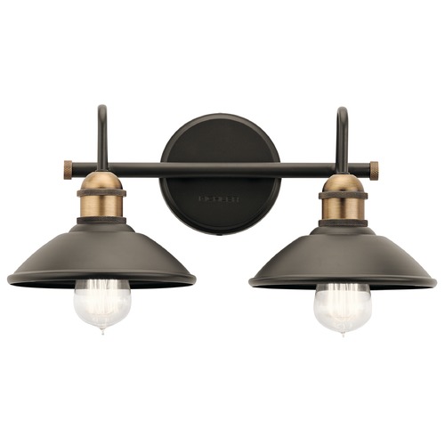 Clyde 16.75-Inch Vanity Light in Olde Bronze by Kichler Lighting