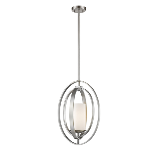 Z-Lite Ashling Brushed Nickel Pendant by Z-Lite 6004MP-BN