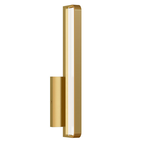 Visual Comfort Modern Collection Sean Lavin Banda 13-Inch 277V LED Sconce in Natural Brass by Visual Comfort Modern 700BCBND13NB-LED930-277
