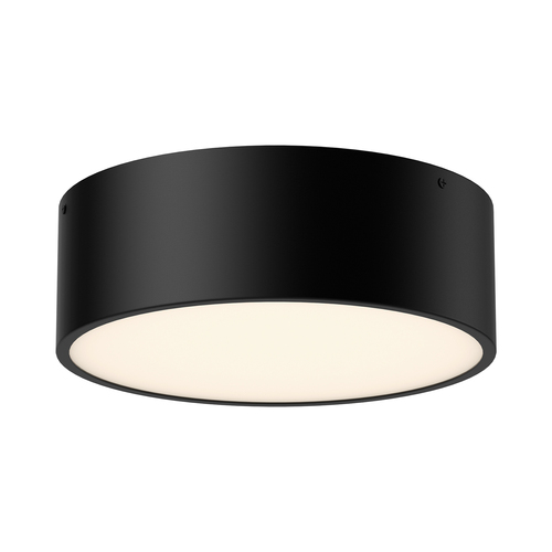 Alora Lighting Brisbane Matte Black Flushmount Light