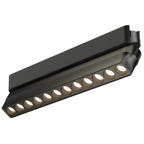 Continuum 9-Inch LED Gimbal Optic Track Light in Black by ET2 Lighting