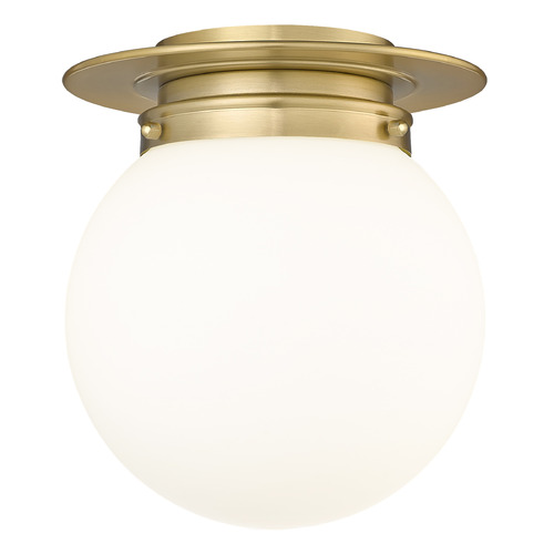 Z-Lite Calhoun Heritage Brass Flushmount Light