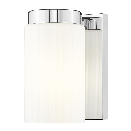 Z-Lite Burk Chrome Sconce