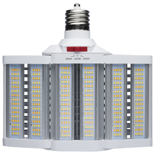 80W Shoe Box 3CCT 120-277V LED Light Bulb by Satco Lighting