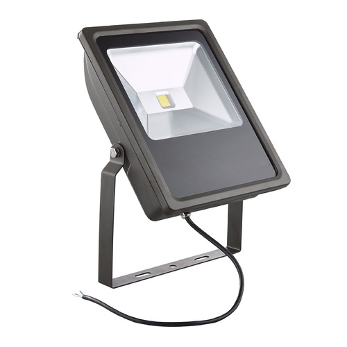 LED Flood Light Bronze 70-Watt 120v-277v 6790 Lumens 5000K 110 Degree Beam Spread