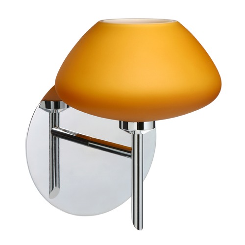 Besa Lighting Peri Chrome LED Sconce